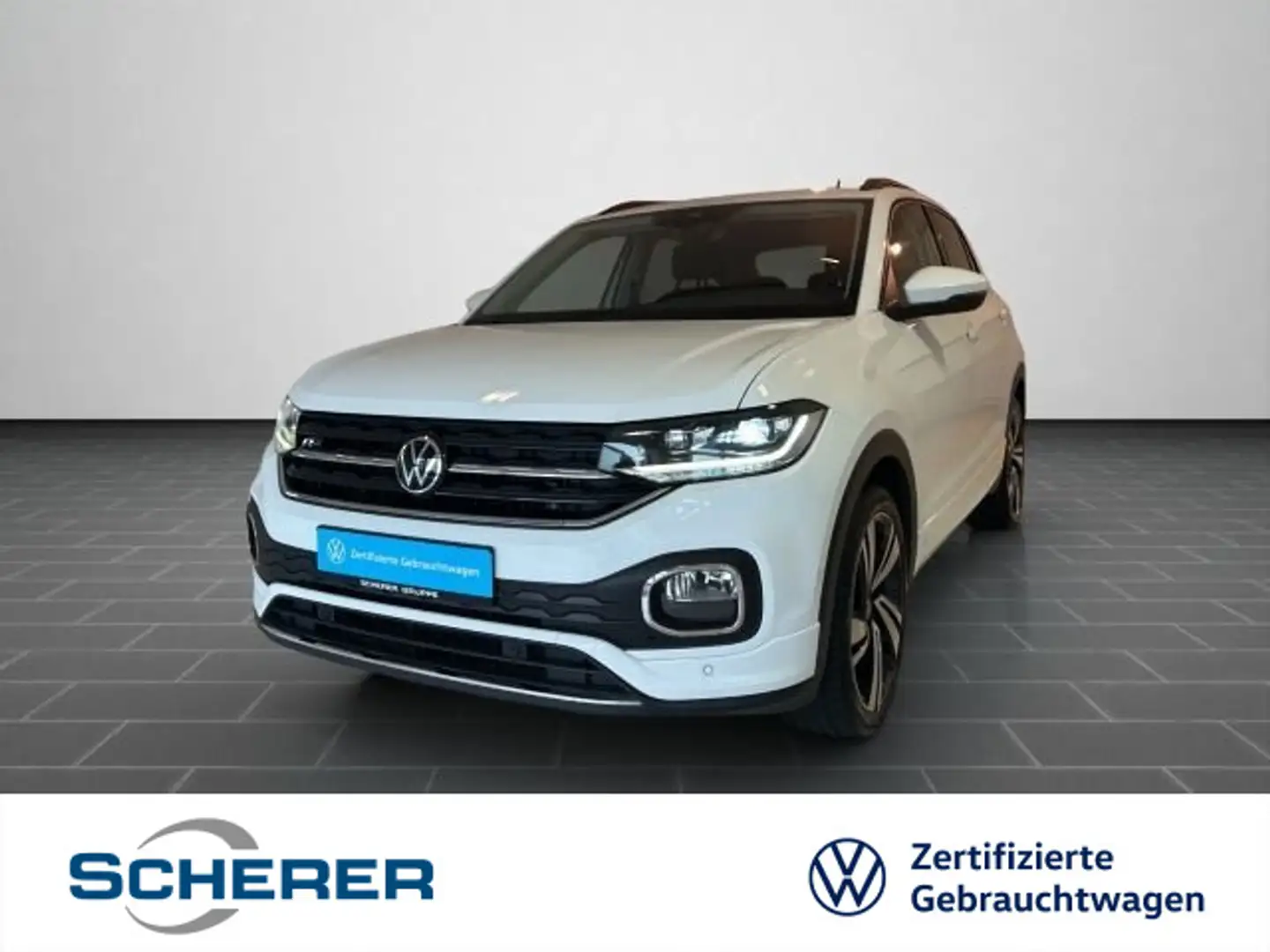 Volkswagen T-Cross 1.0 TSI 7-Gang-DSG NAVI SHZ KAMERA REAR Weiß - 1