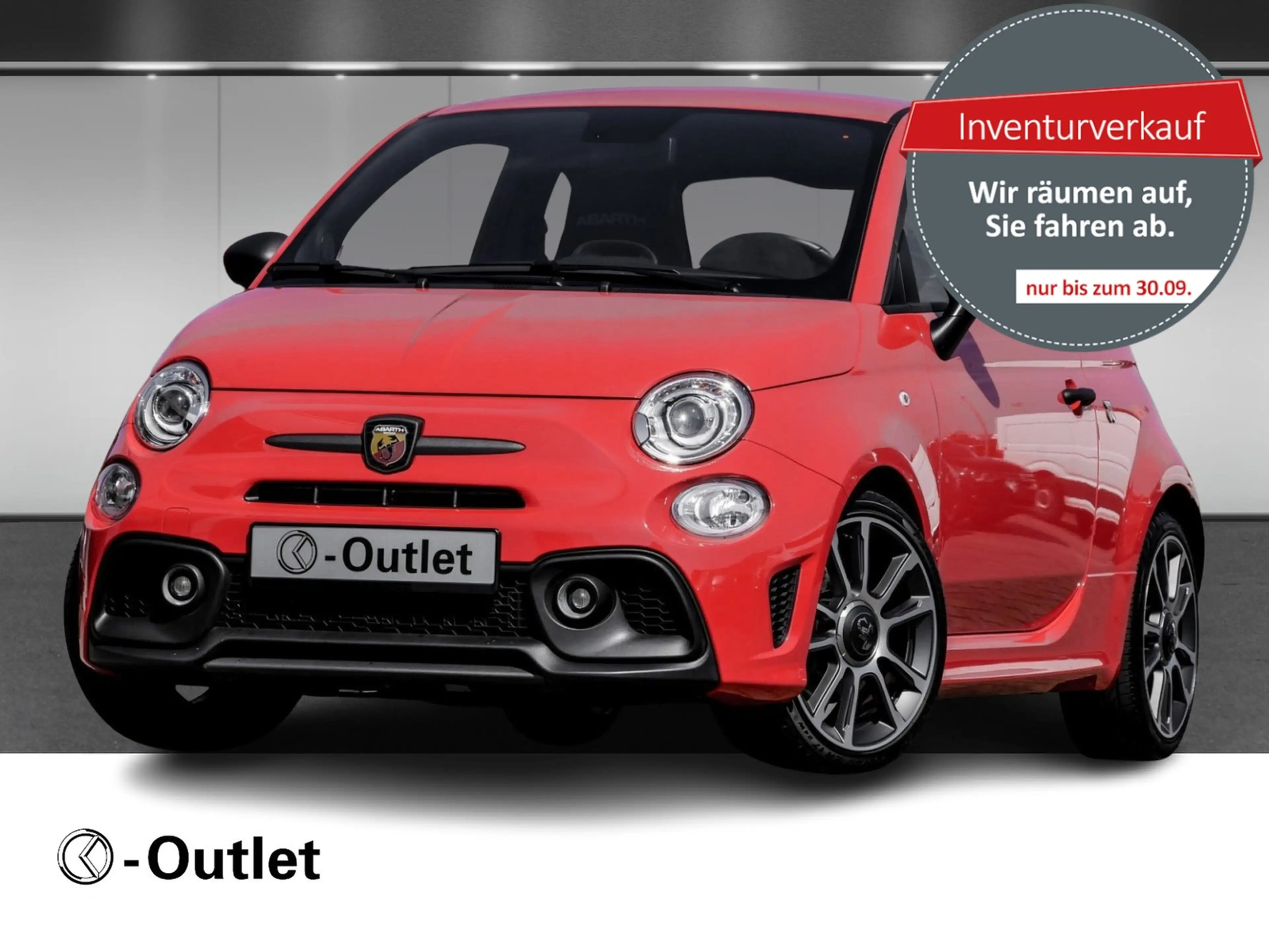 Abarth 595 Linea Turismo Navi beats Sportabgasanlage 18"