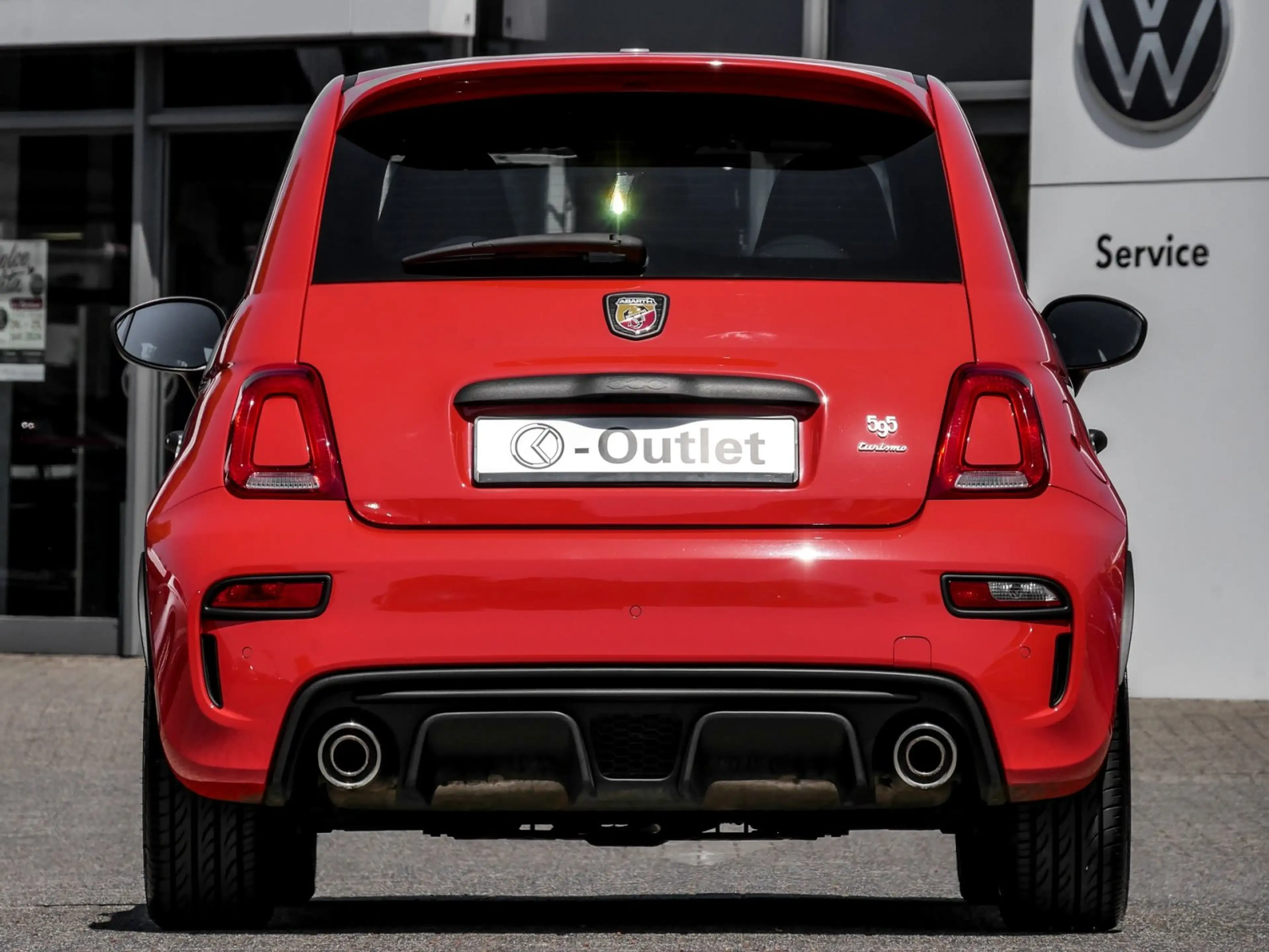 Abarth 595 Linea Turismo Navi beats Sportabgasanlage 18" — photo 13