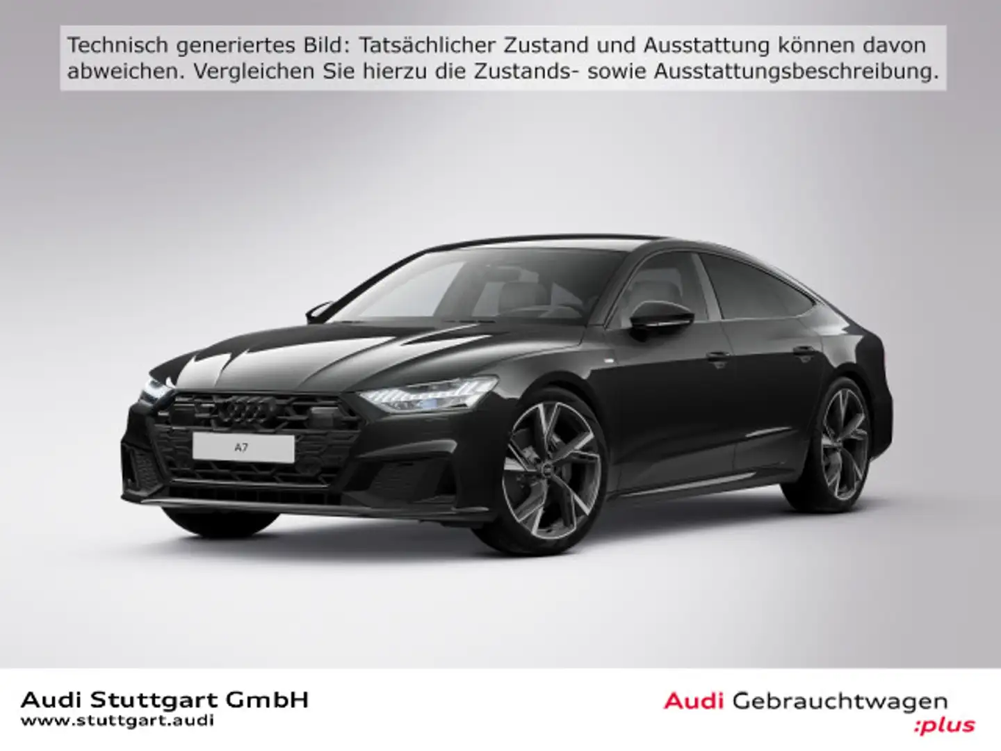 Audi A7 50 TDI quattro tiptronic Schwarz - 1
