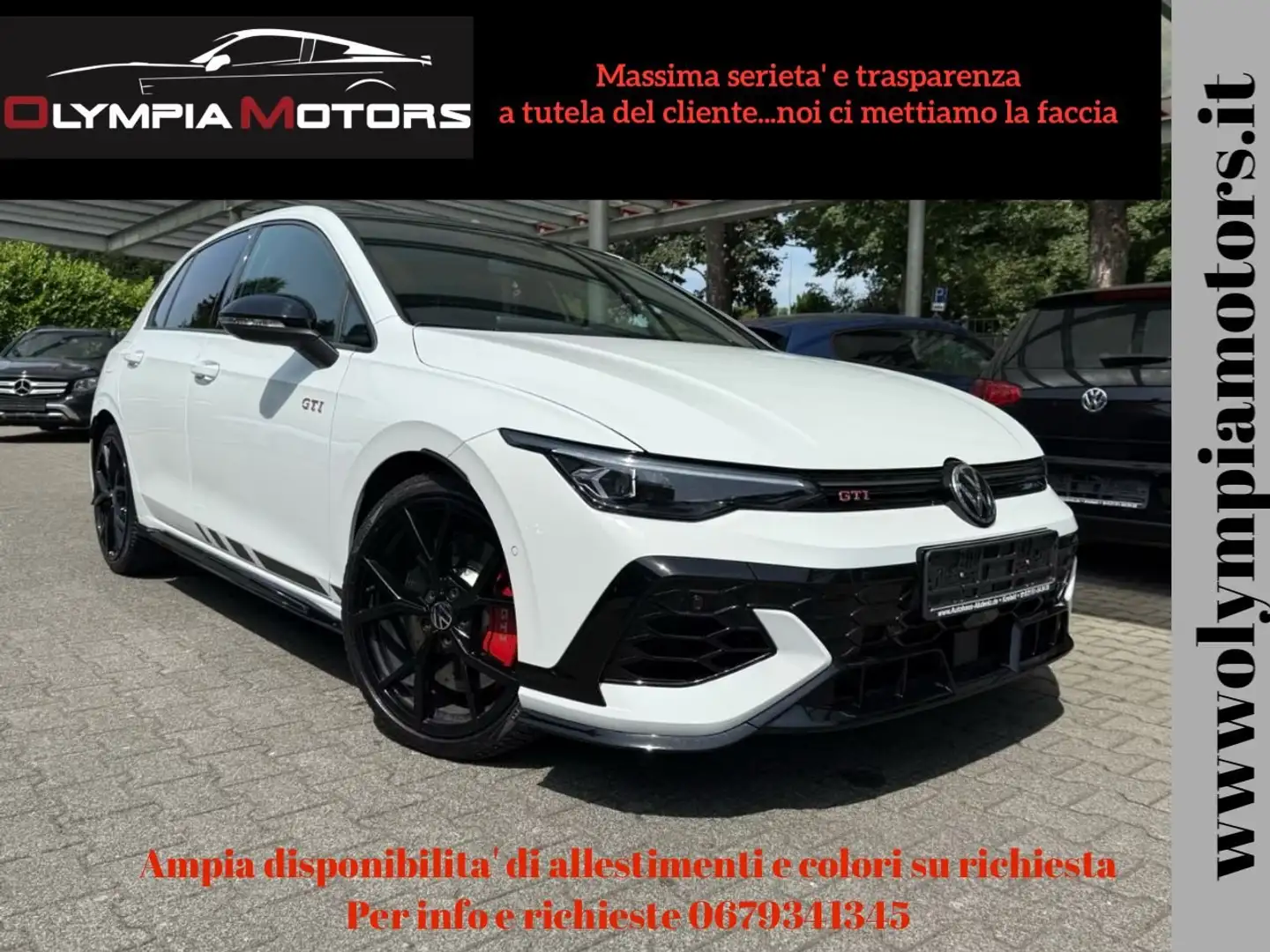 Volkswagen Golf GTI 8.5 TSI CLUBSPORT DSG NAVI MATRIX 19 TETTO KAMERA Alb - 1