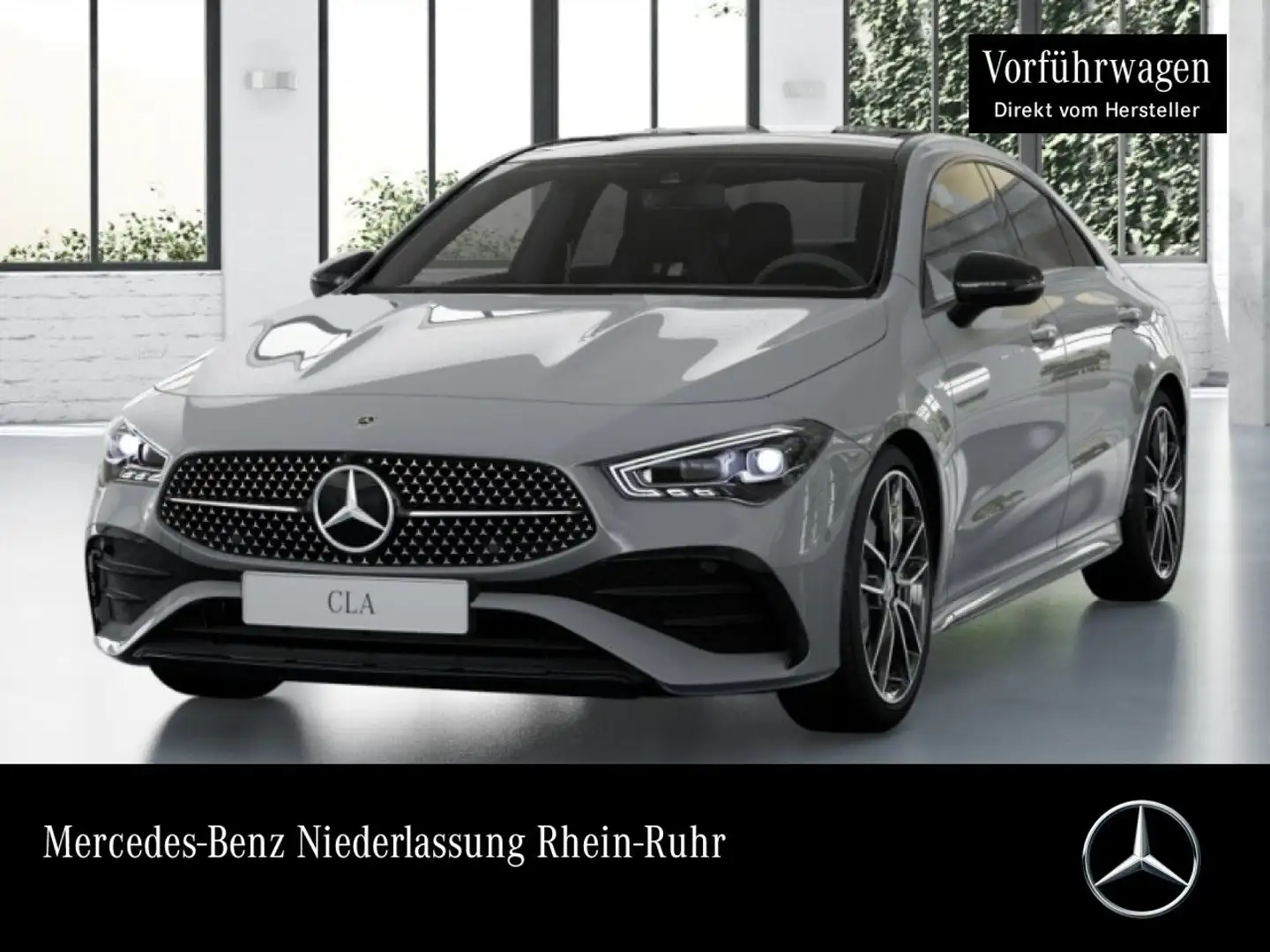 Mercedes-Benz CLA 250 e AMG+NIGHT+PANO+MULTIBEAM+KAMERA+KEYLESS Grau - 1
