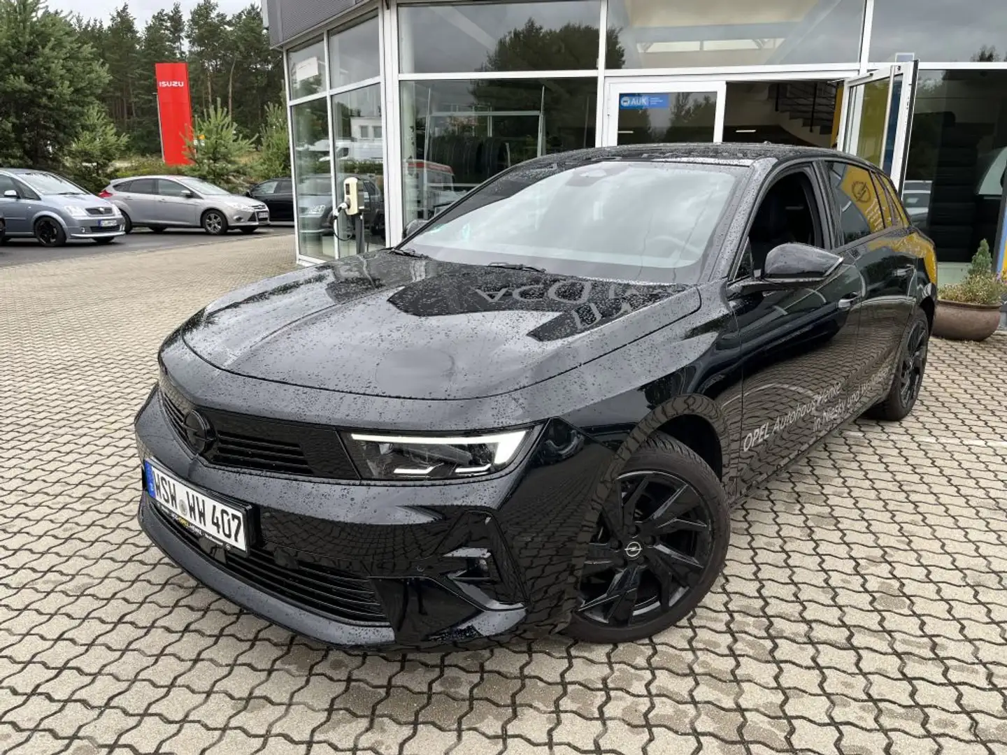 Opel Astra 1.2 Turbo GS Zwart - 1