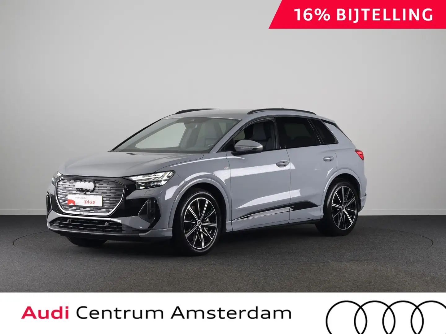 Audi Q4 e-tron 45 S Edition 82 kWh 286pk | 20 inch lichtmetalen v Grau - 1