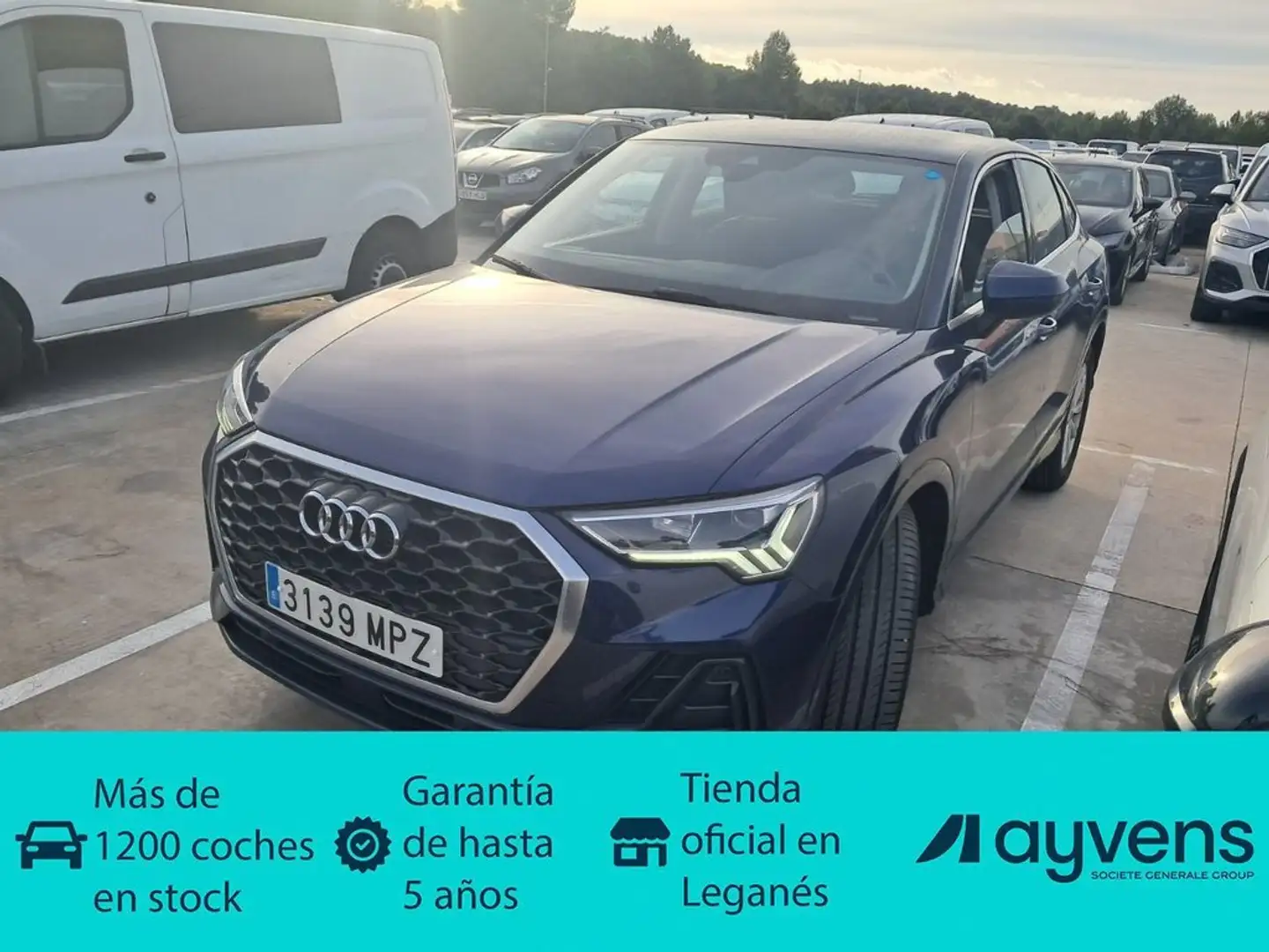Audi Q3 Sportback 35 TDI Advanced S tronic Azul - 1