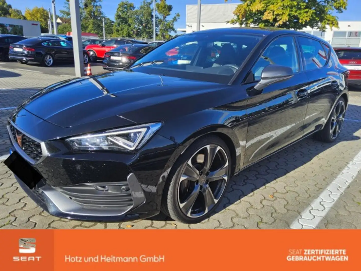 SEAT Leon 2.0 TSI DSG VZ ACC/Rückkam/Multilenk Schwarz - 1