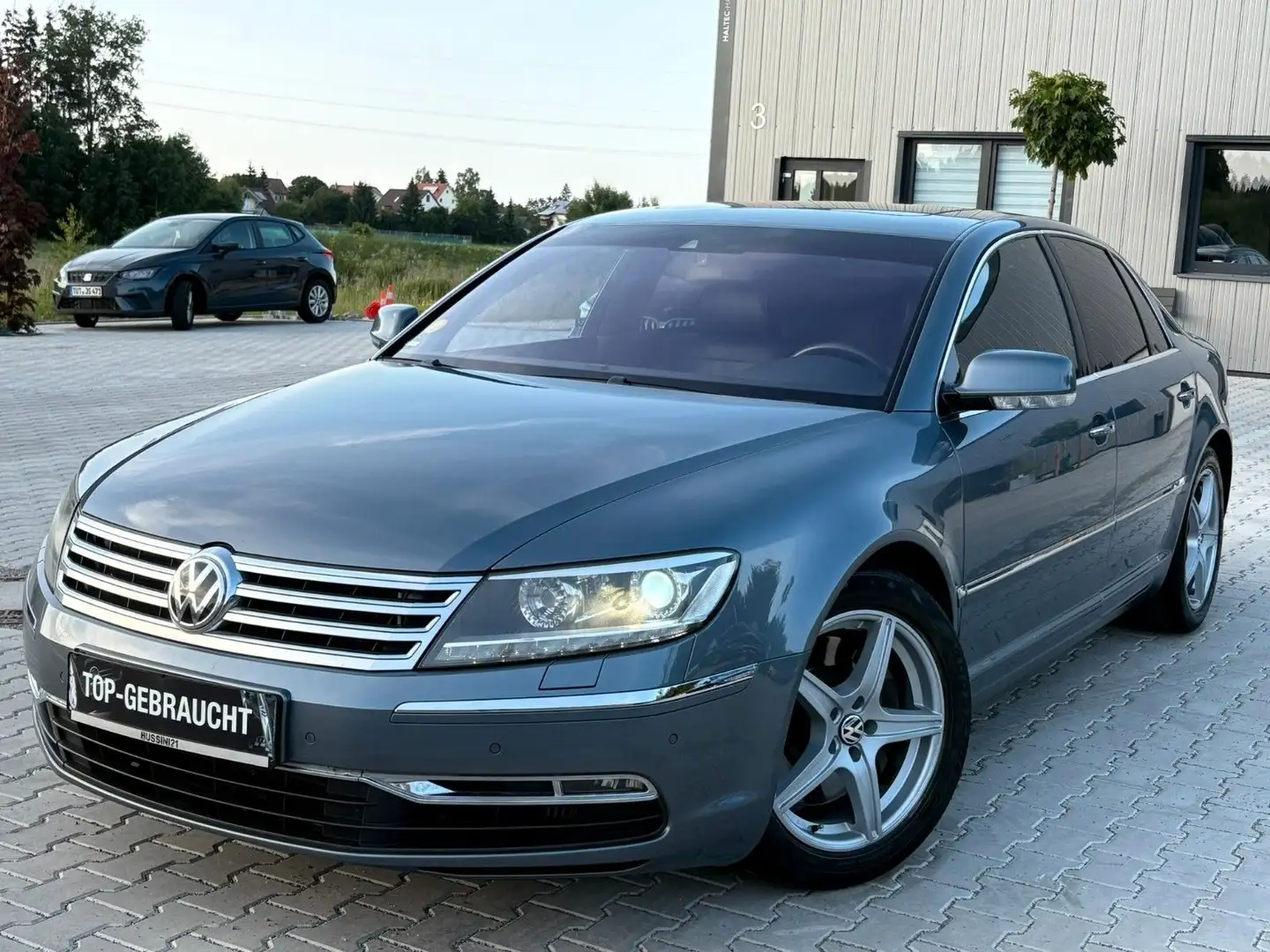Volkswagen Phaeton V6 TDI 4Motion Exklusiv Vollausstattung Szary - 1