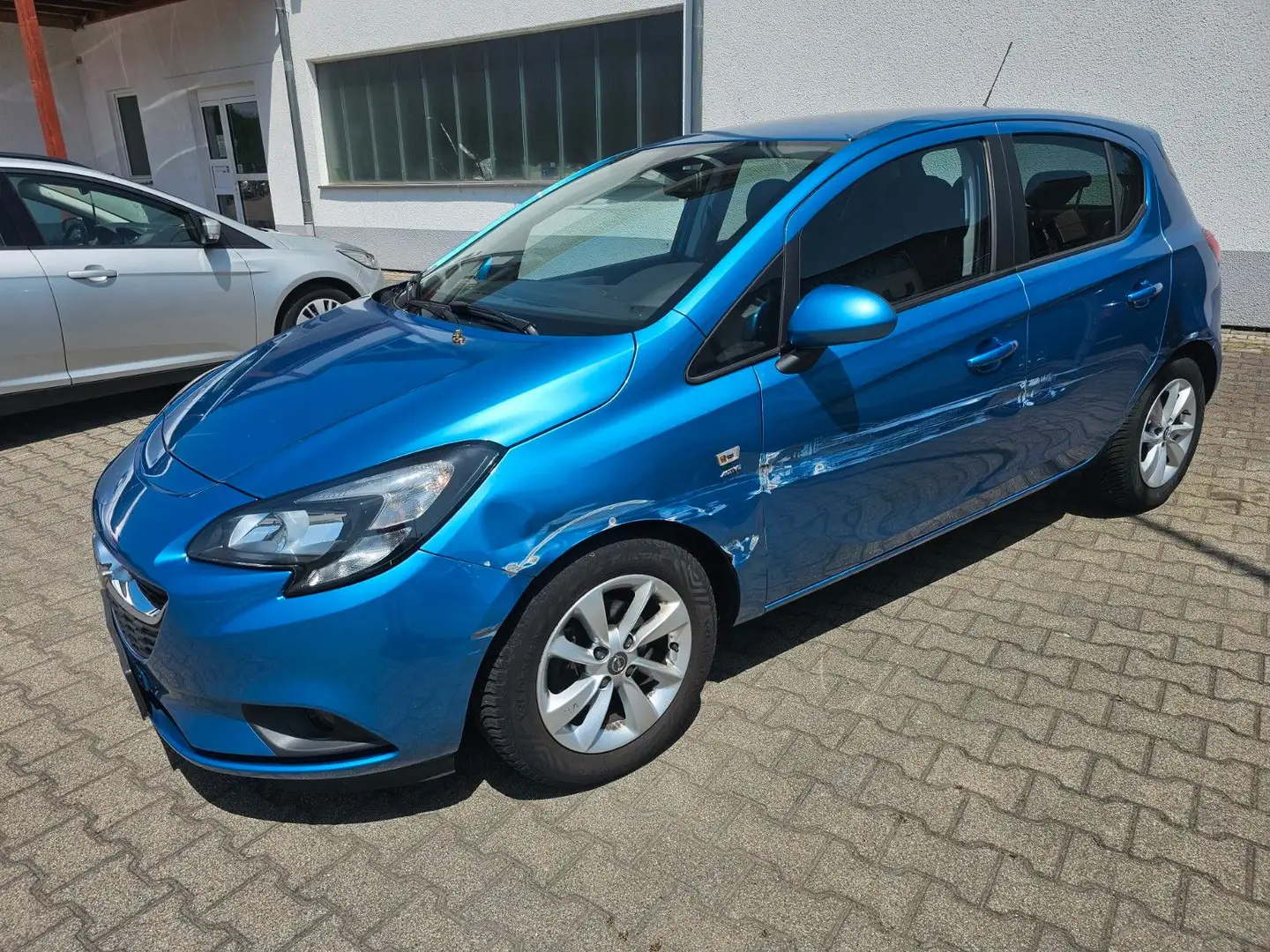 Opel Corsa E Active/KLIMA/SHZ/1.4/LHZ/Assisttenz/ Bleu - 2