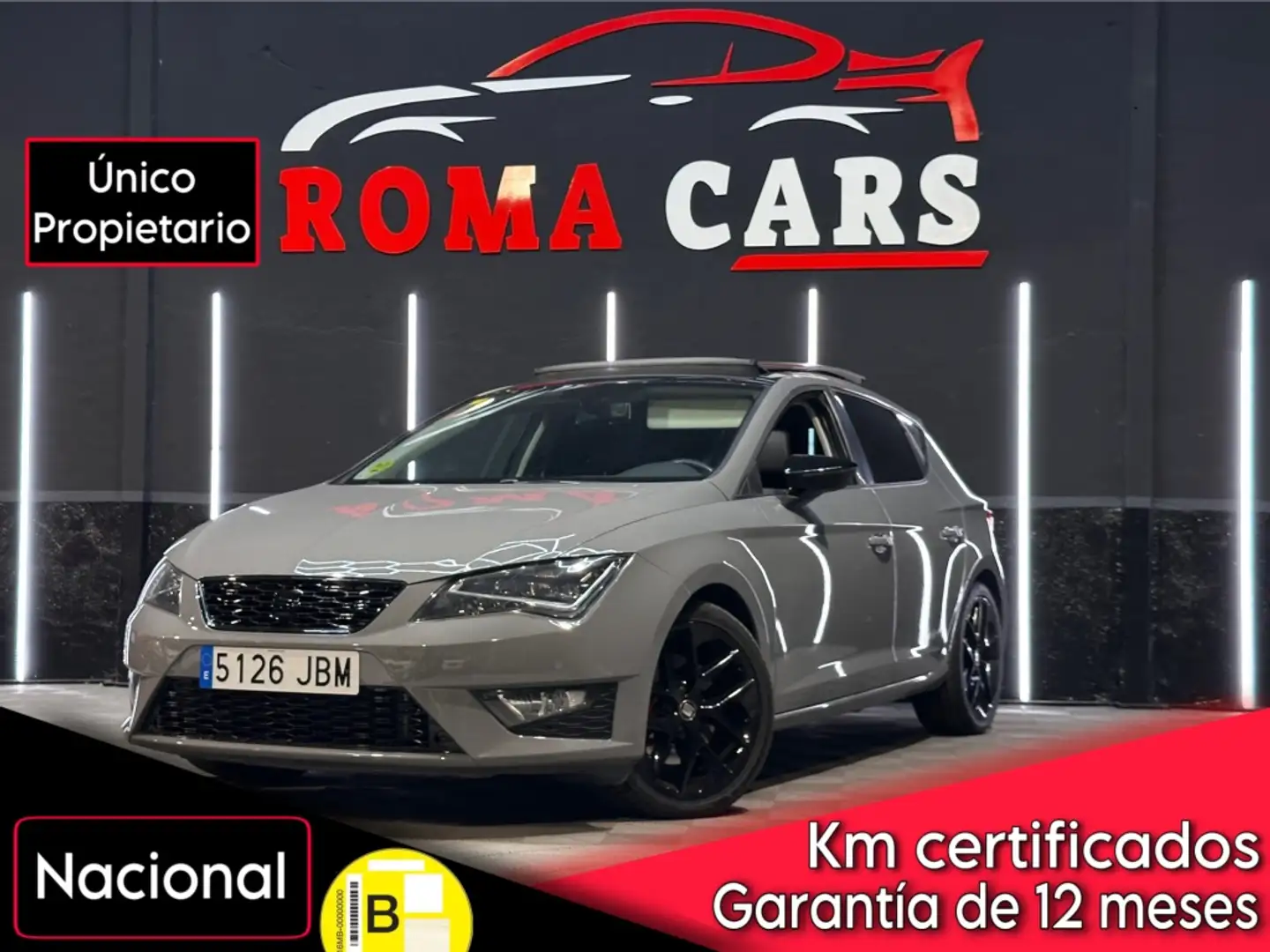 SEAT Leon SC 2.0TDI CR S&S FR 184 Gris - 1