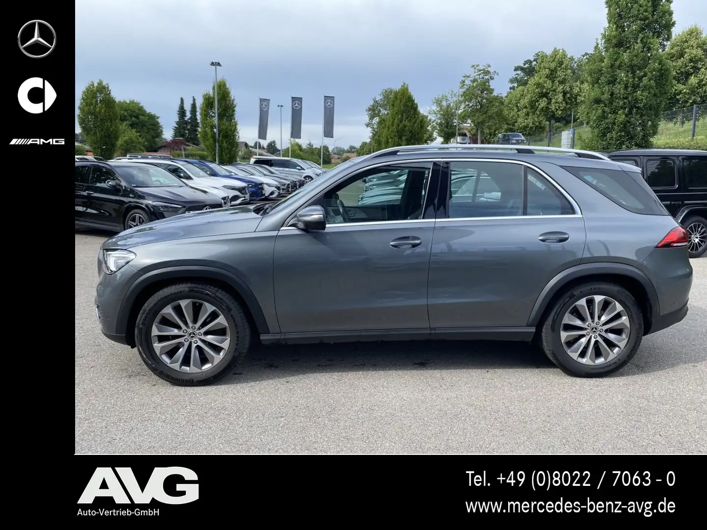 Mercedes-Benz GLE 350 GLE 350 d 4M MBUX|MBEAM|AIRMATIC|360°|TOTW|20" Grey - 2