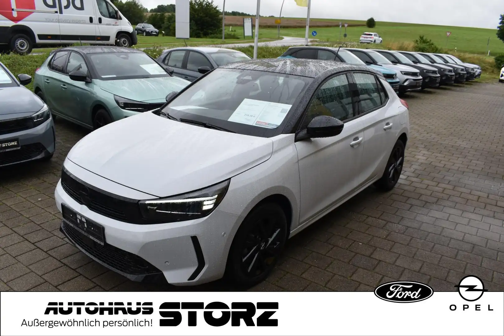 Opel Corsa F GS KOMFORT-PAKET|TECHPAKET|KAMERA|TOTWINKEL Blanco - 1