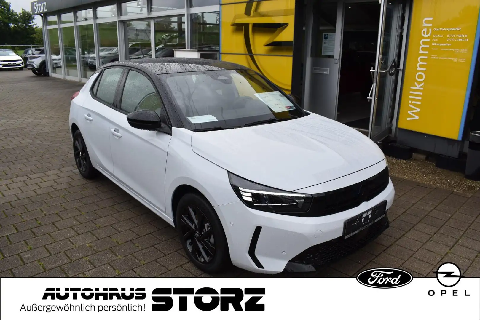 Opel Corsa F GS KOMFORT-PAKET|TECHPAKET|KAMERA|TOTWINKEL Blanco - 2
