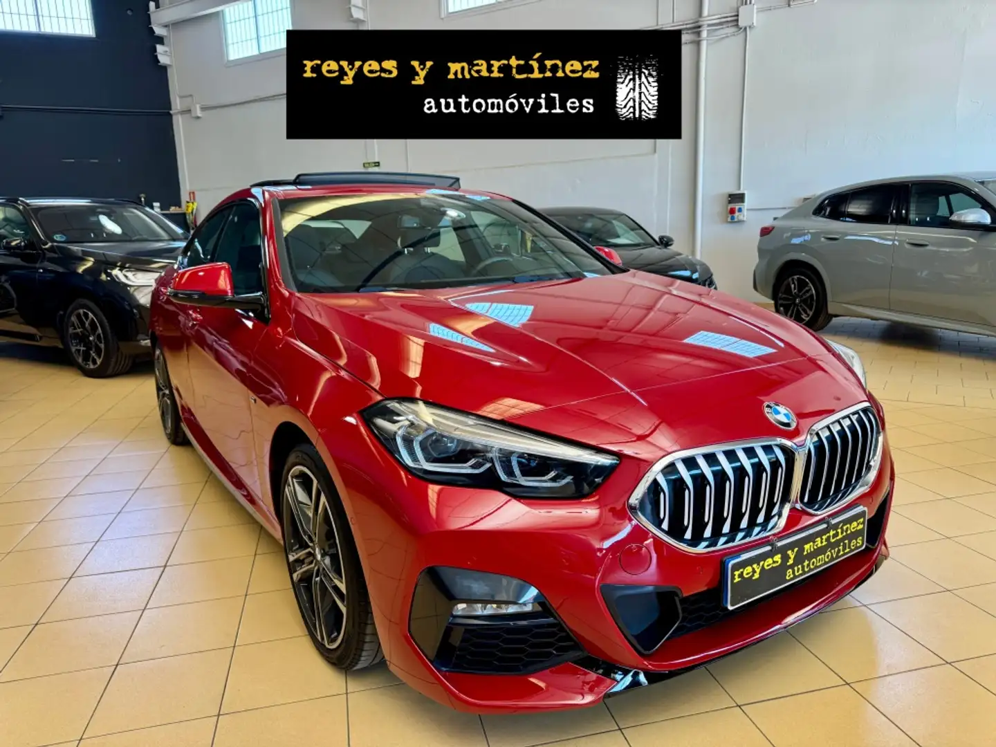 BMW 218 218dA Gran Coupé M Sport Rojo - 2