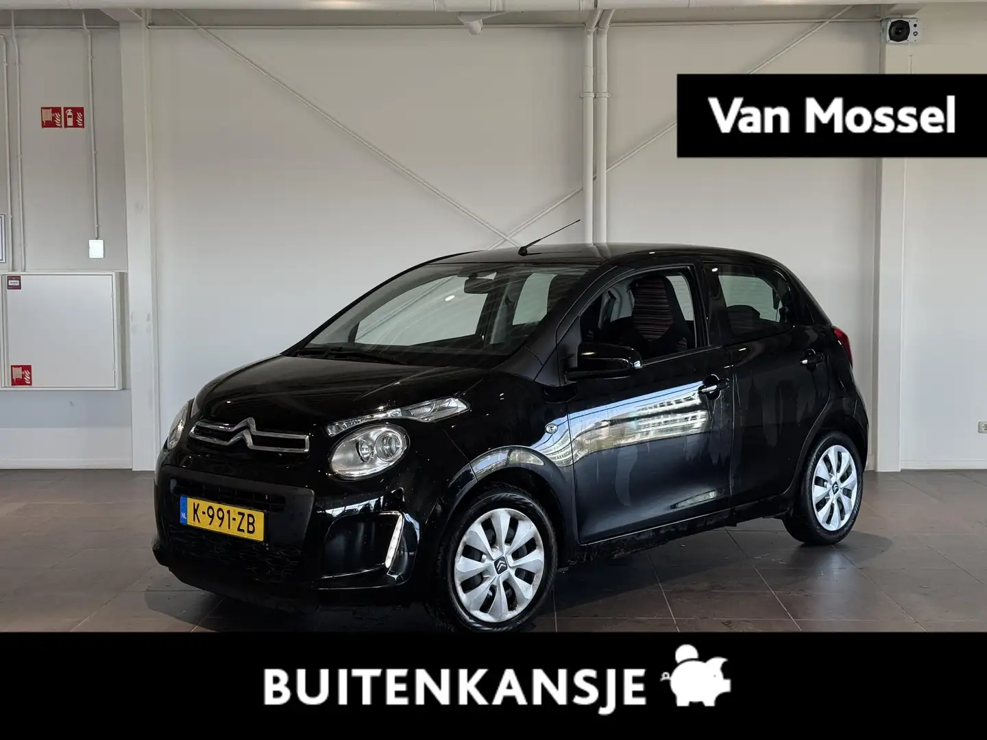 Citroen C1 1.0 VTi Feel | Airco | Elektrische ramen | Zuinig! Schwarz - 1