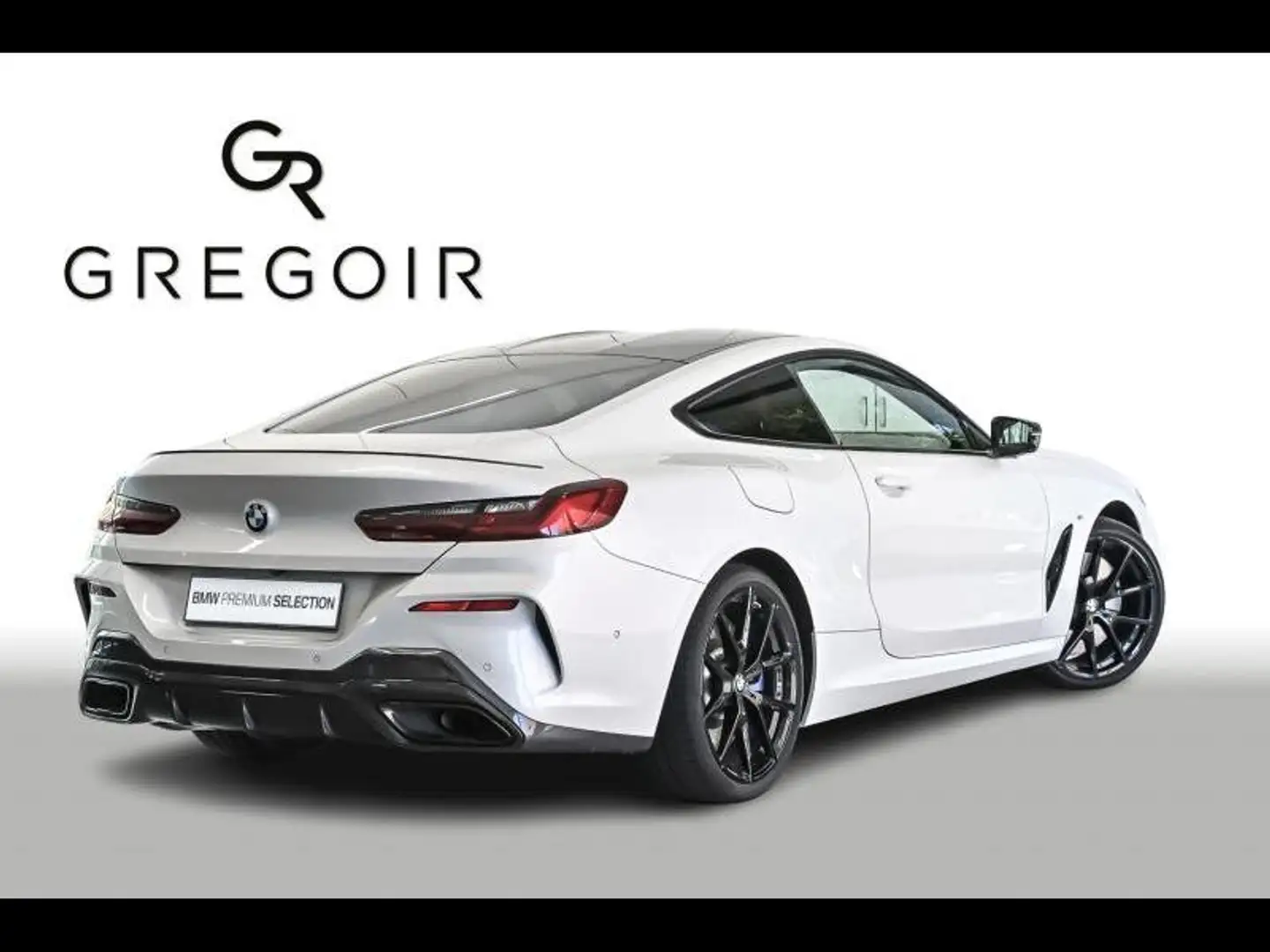 BMW 840 D Blanc - 2