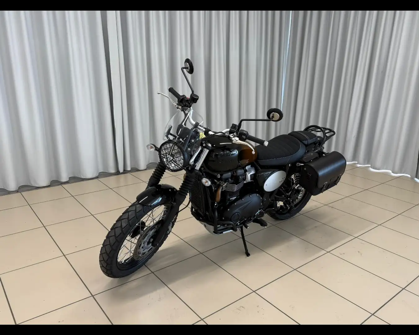 Triumph Street Scrambler Stealth Edition Brun - 1