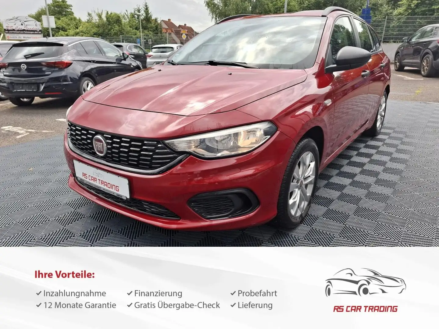 Fiat Tipo Pop*Klima*Alu*Tüv-Service Neu* Rouge - 2
