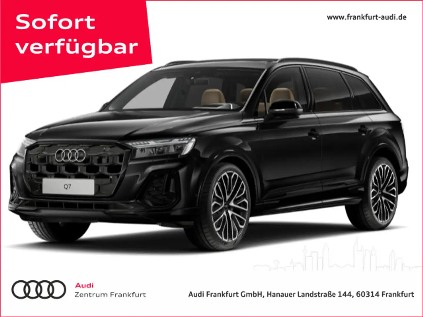 Audi Q7 SUV S line 50 TDI quattro 210(28 6) kW(PS) ti Schwarz - 1