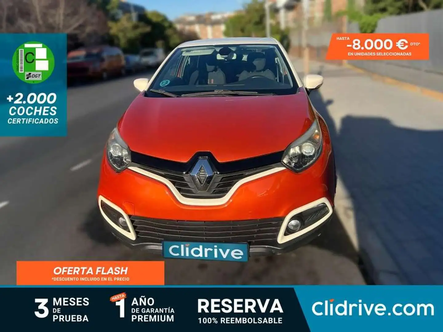 Renault Captur TCe eco2 Energy Zen 90 Naranja - 1
