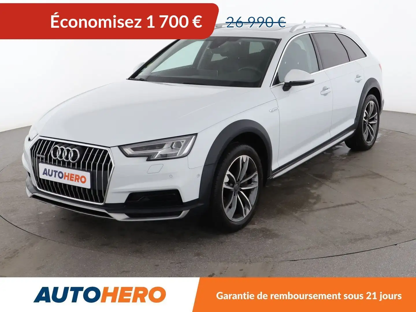Audi A4 allroad 2.0 TDI Quattro Design Luxe S Tronic Blanc - 1