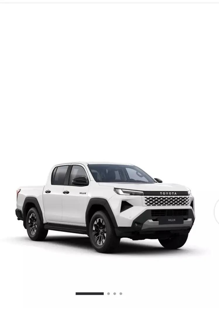 Toyota Hilux Double Cab Diesel MHEV Active Nova frei Weiß - 1
