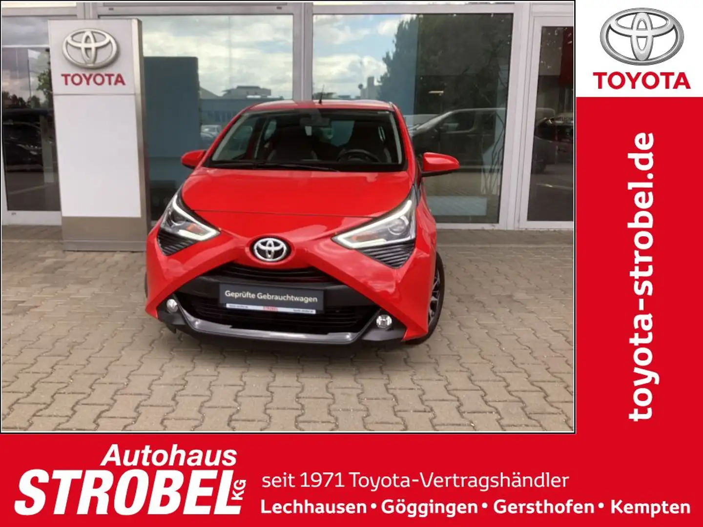 Toyota Aygo X x-shift x-play Team Deutschland Rosso - 1