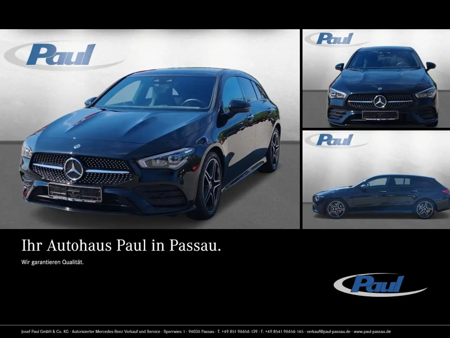 Mercedes-Benz CLA 250 4MATIC Shooting Brake STH Pano Night LM Schwarz - 1