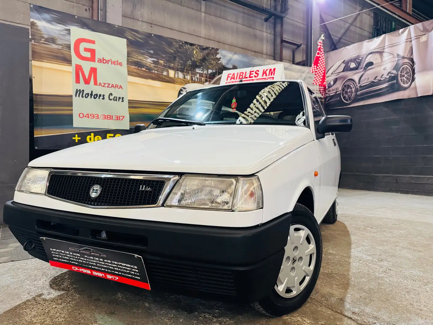 Lancia Y 10 junior 1 pro 86500 km carnet Ancetre !!! Weiß - 1