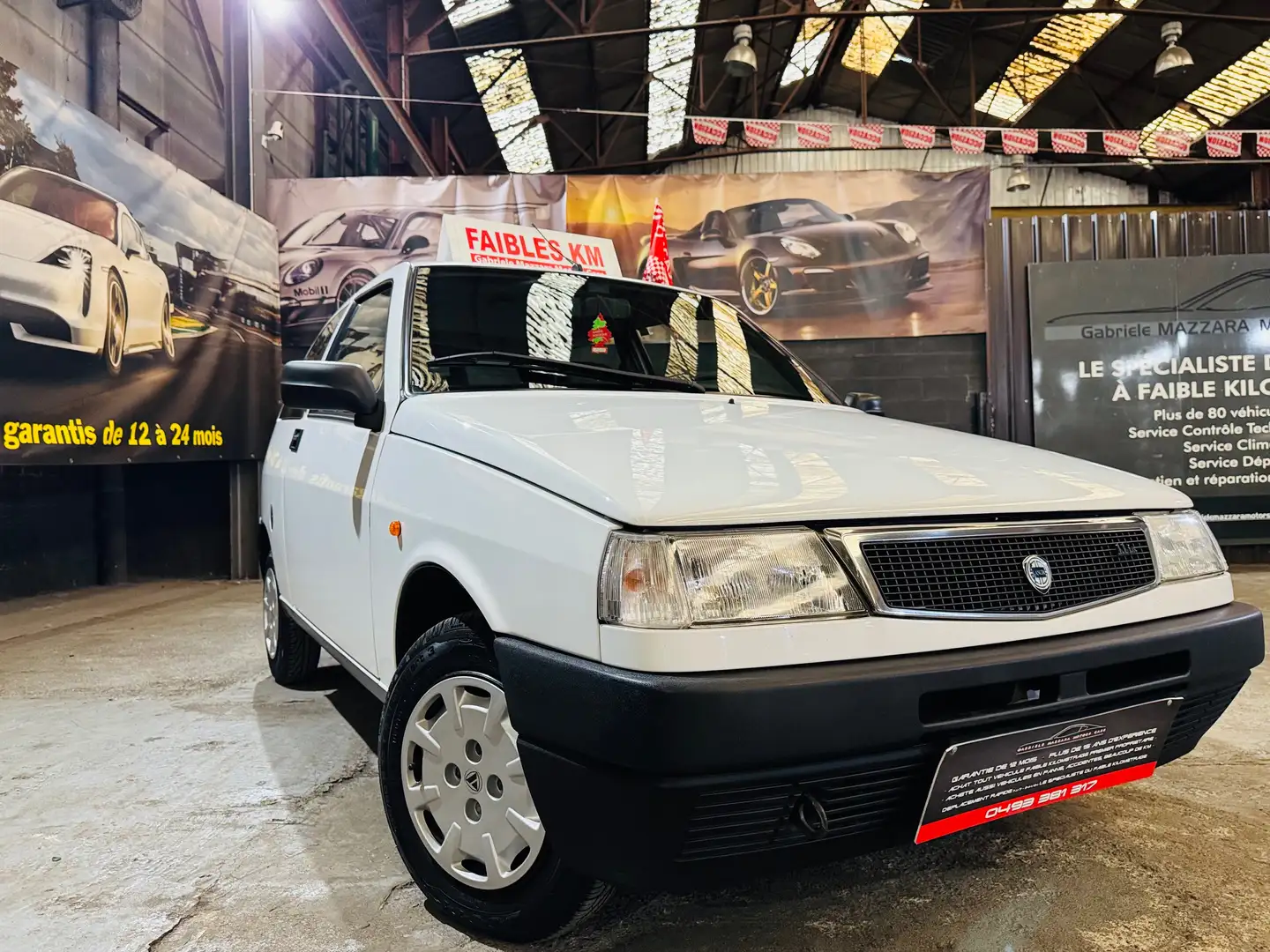 Lancia Y 10 junior 1 pro 86500 km carnet Ancetre !!! Weiß - 2