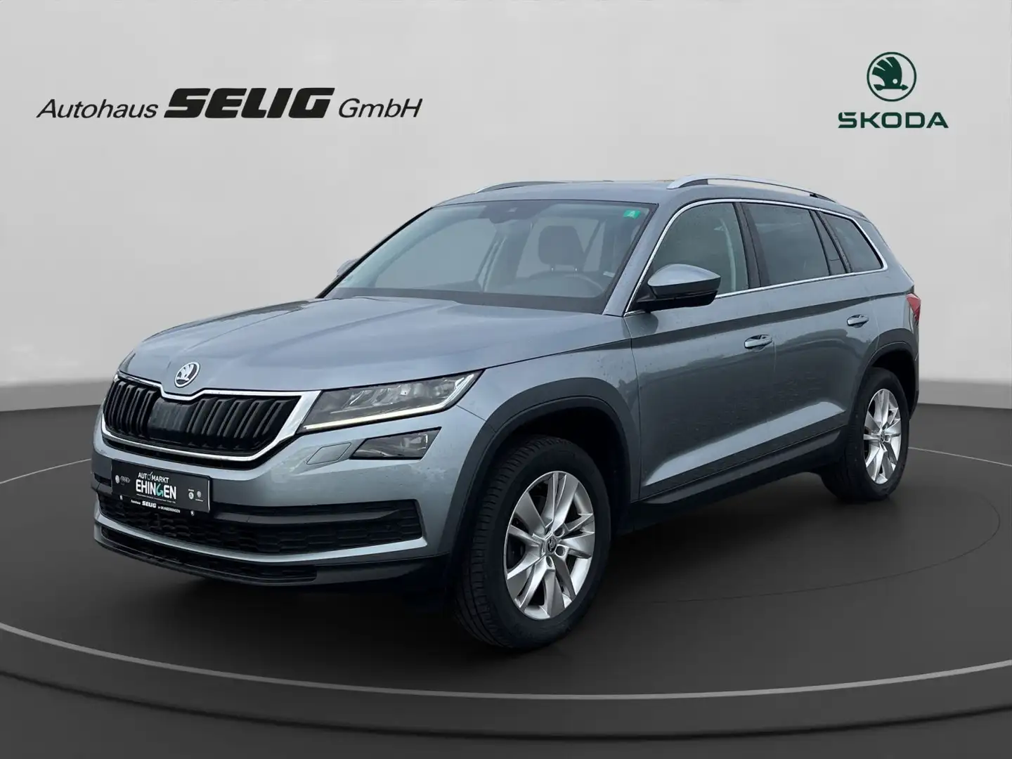 Skoda Kodiaq Style 4x4 150 PS DSG, AHK, Navi,SH, PDC, Grijs - 1