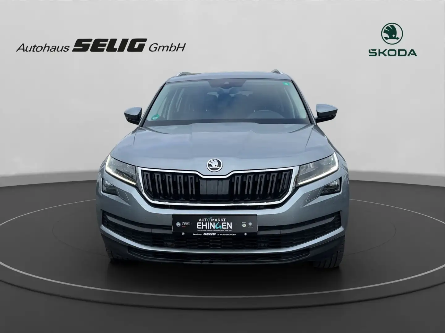 Skoda Kodiaq Style 4x4 150 PS DSG, AHK, Navi,SH, PDC, Grijs - 2