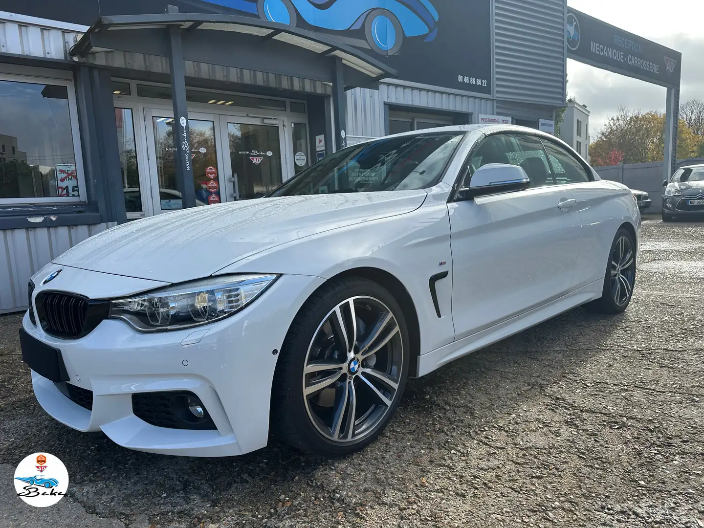 BMW 440 Cab 440i 326 ch M Sport A Blanc - 2