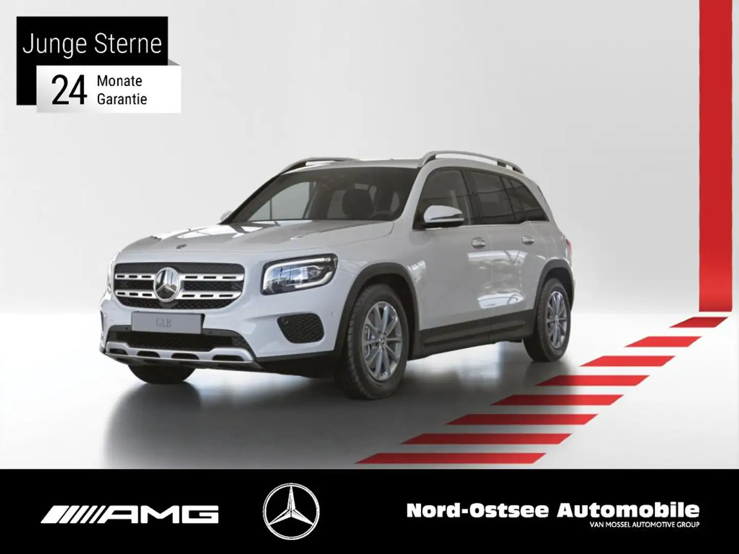 Mercedes-Benz GLB 200 d 4M SYTLE KEYLESS AHK AMBIENTE AHK LED Blanco - 1