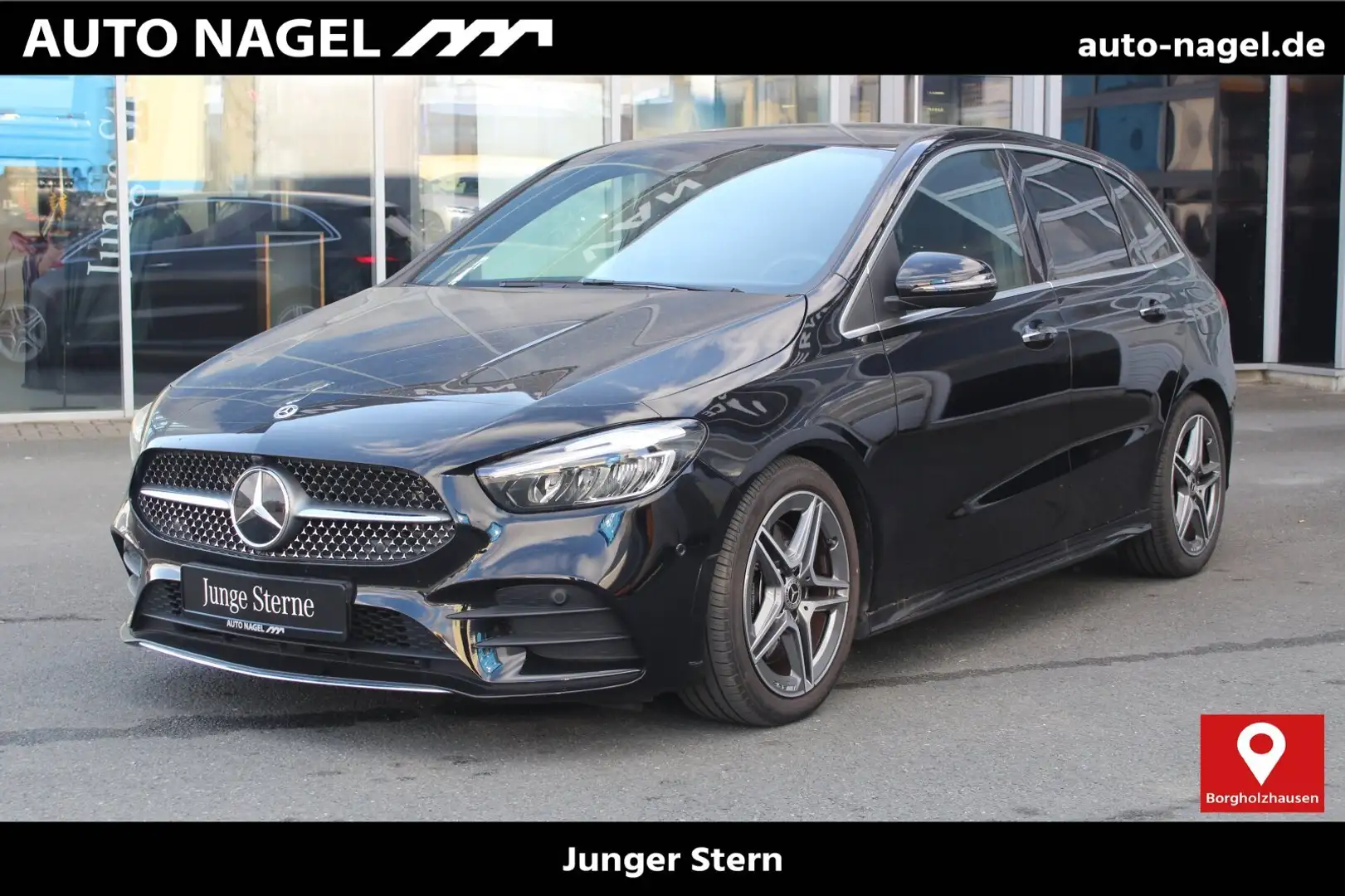 Mercedes-Benz B 250 B 250 4M AMG +KAMERA+LED+NAVI+DAB+SPIEGEL-PAKET+ Fekete - 1