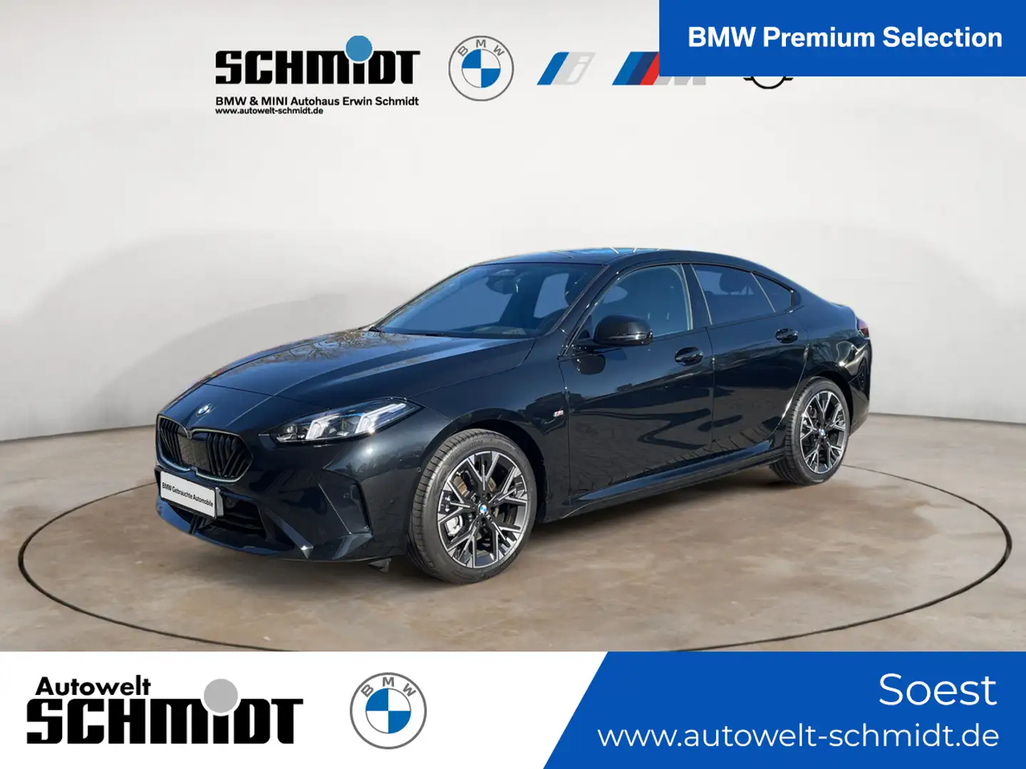 BMW 214 220 Gran Coupe M Sport + GARANTIE-bis-07.2030 Schwarz - 1