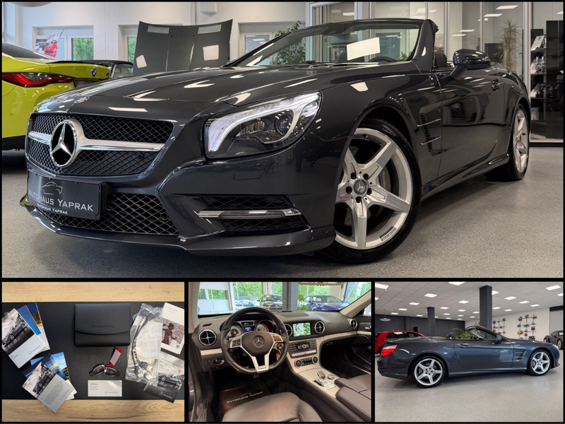 Mercedes-Benz SL 350 |AMG Line|HK|Pano|Airscarf|Kamera|Garantie