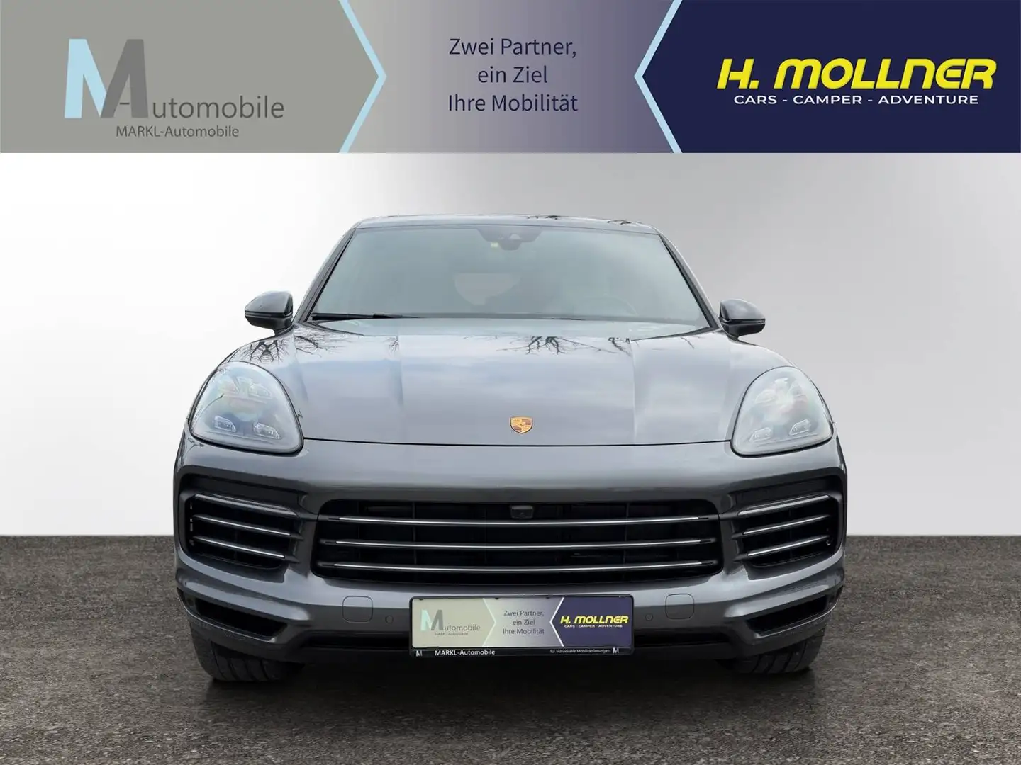 Porsche Cayenne III E-Hybrid*Pano.-Leder beige...* Grau - 2