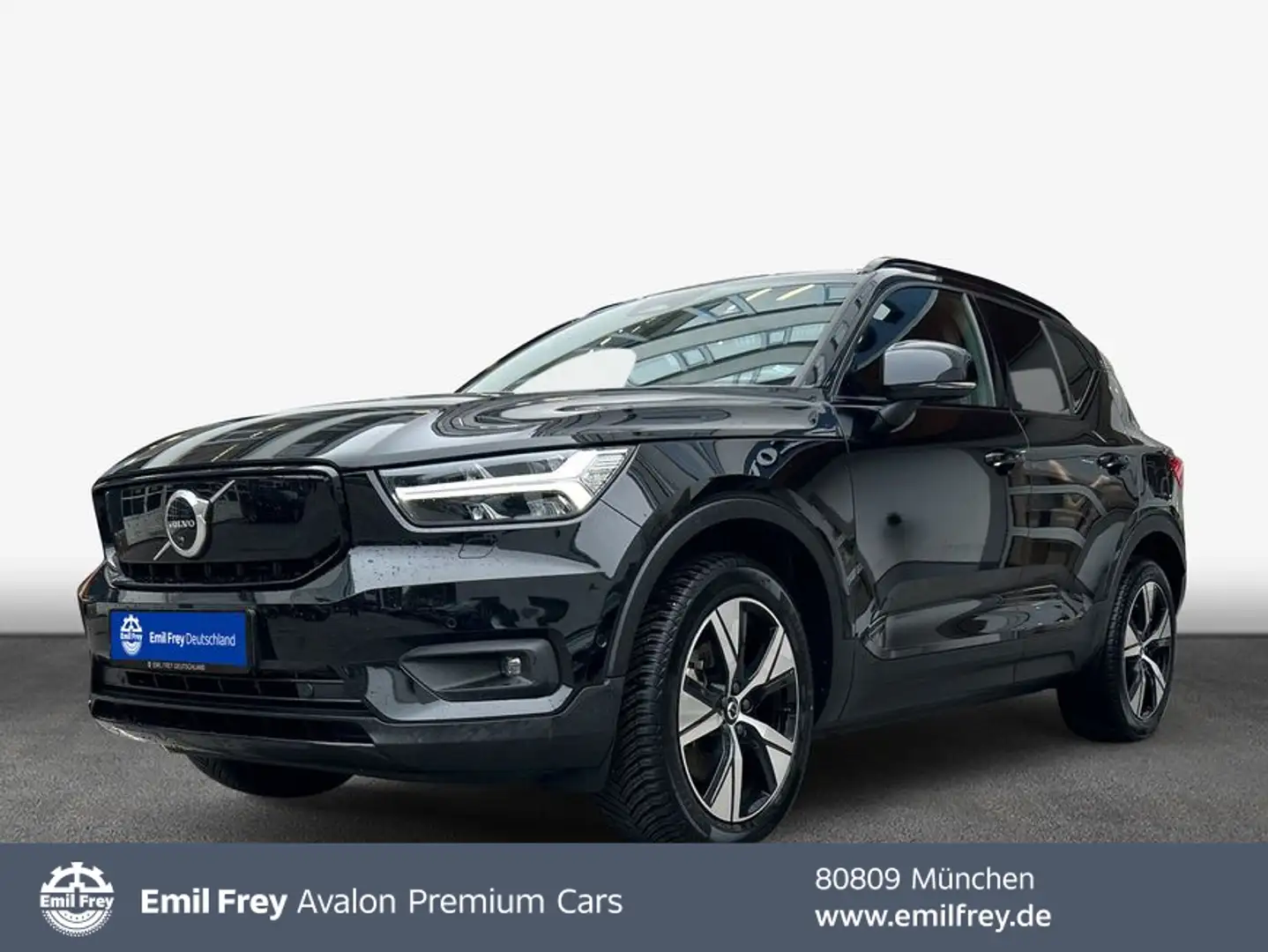 Volvo XC40 XC40 Recharge Pro Zwart - 1