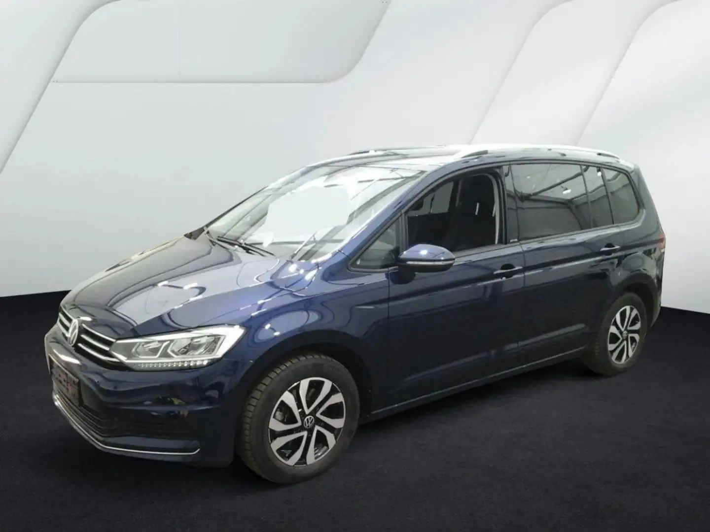 Volkswagen Touran 2.0 TDI DSG Active *LED*PDC*NAVI*SITZH* Blauw - 2