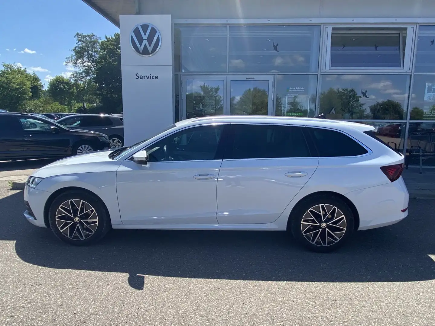 Skoda Octavia Combi 2.0 TDI DSG Style 17"+CANTON+NAVI- Weiß - 2