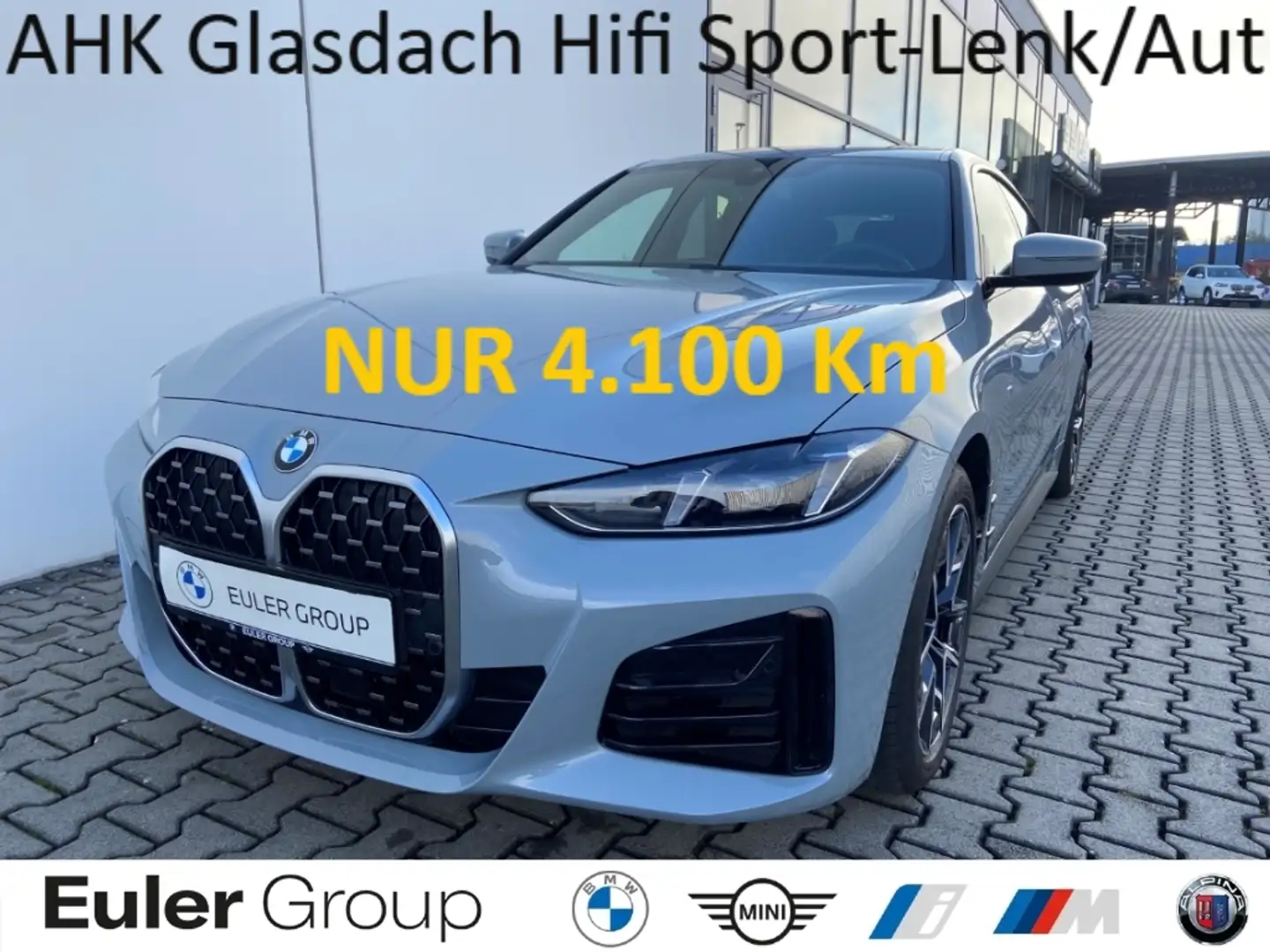 BMW 430 Gran Coupe i x M-Sport Sommer18'' AHK Glasdach Hif Grau - 1