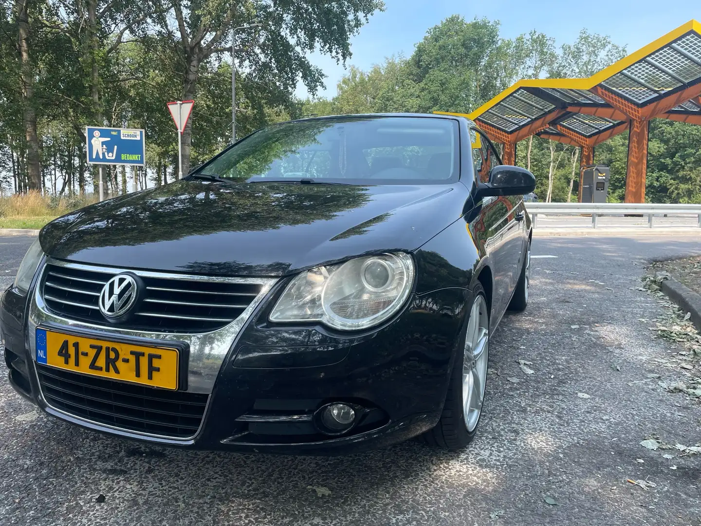 Volkswagen Eos 2.0 TSI Zwart - 1