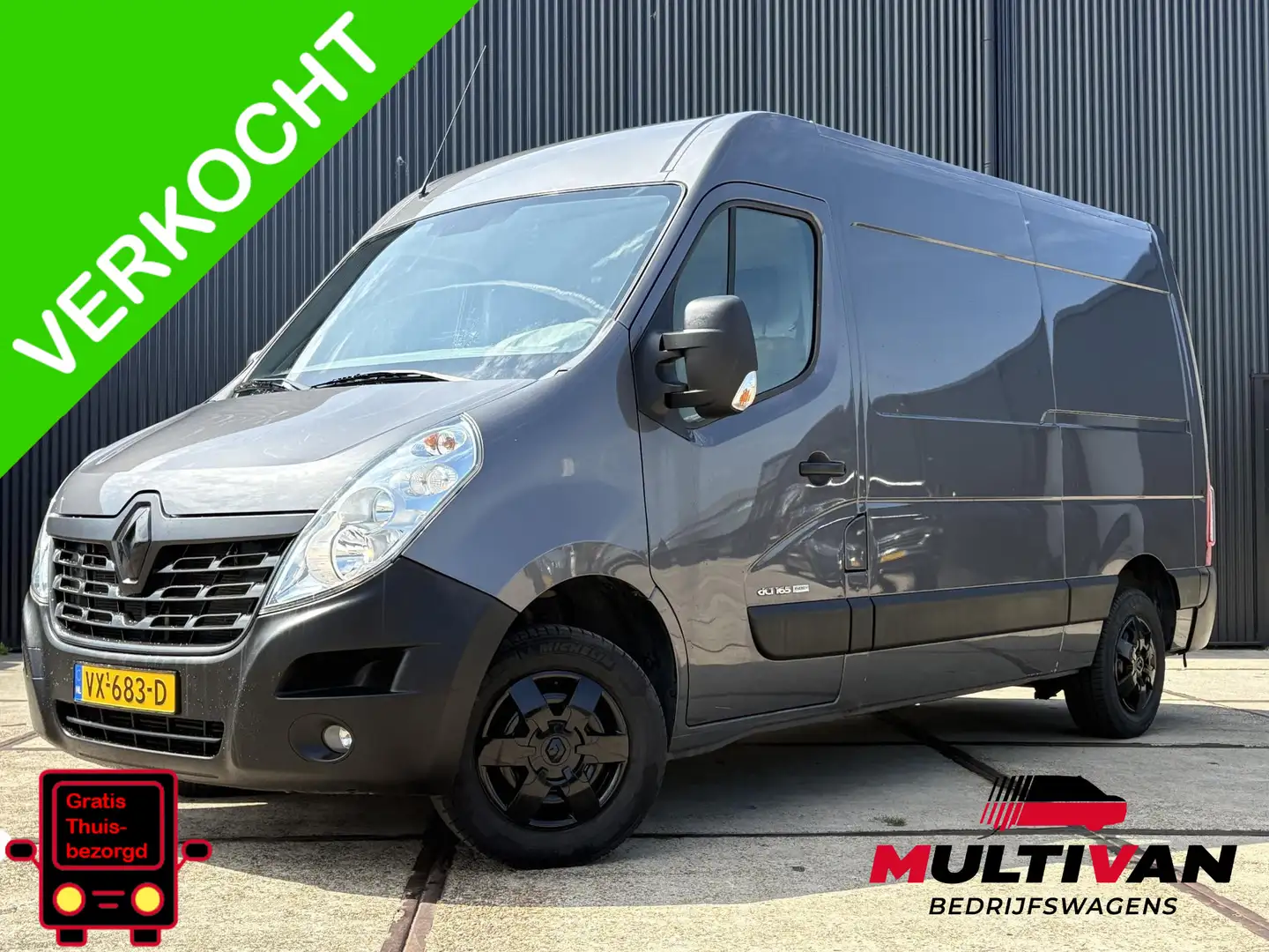 Renault Master T35 2.3 dCi L2H2 | MARGE | AIRCO KOUD | CRUISE CON Gris - 1