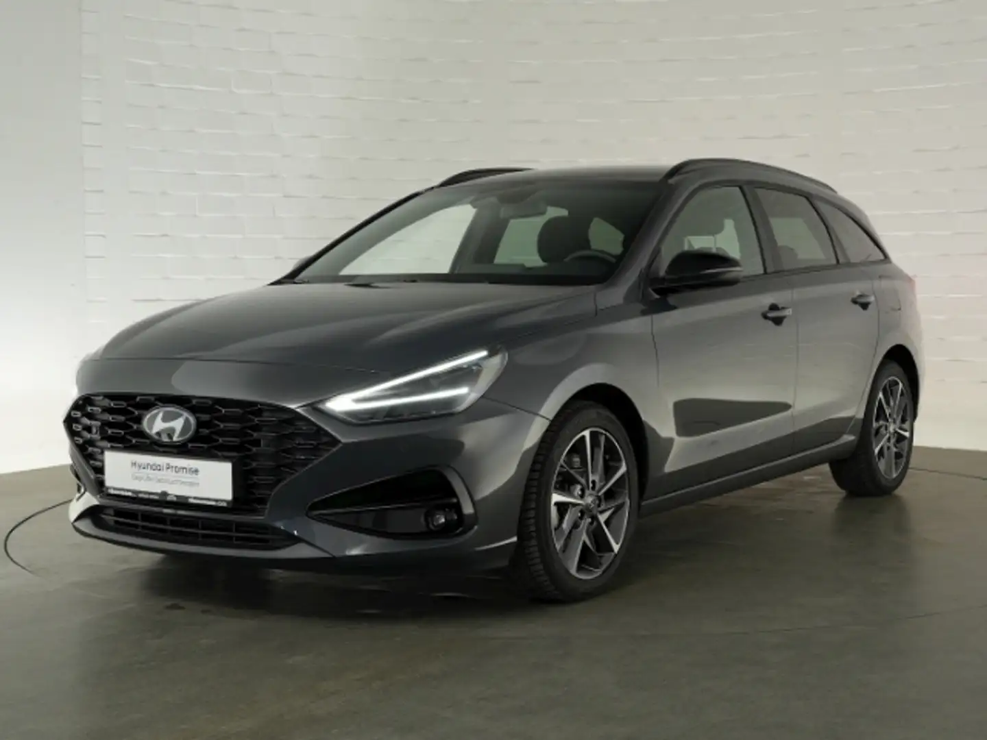 Hyundai i30 FACELIFT T-GDI ADVANTAGE PLUS DCT+VOLL LED+NAVI+RÜ Gris - 2