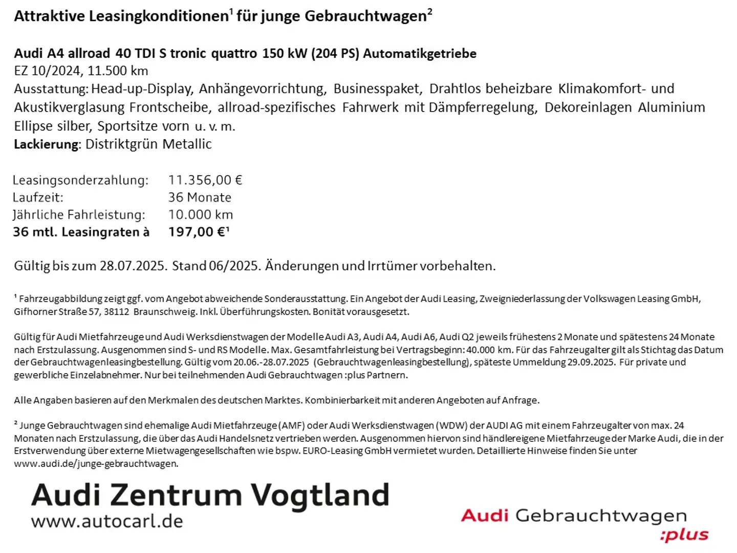 Audi A4 allroad 40 TDI S tronic quattro Stadt/Tour/Pano KLIMA NAV Vert - 2