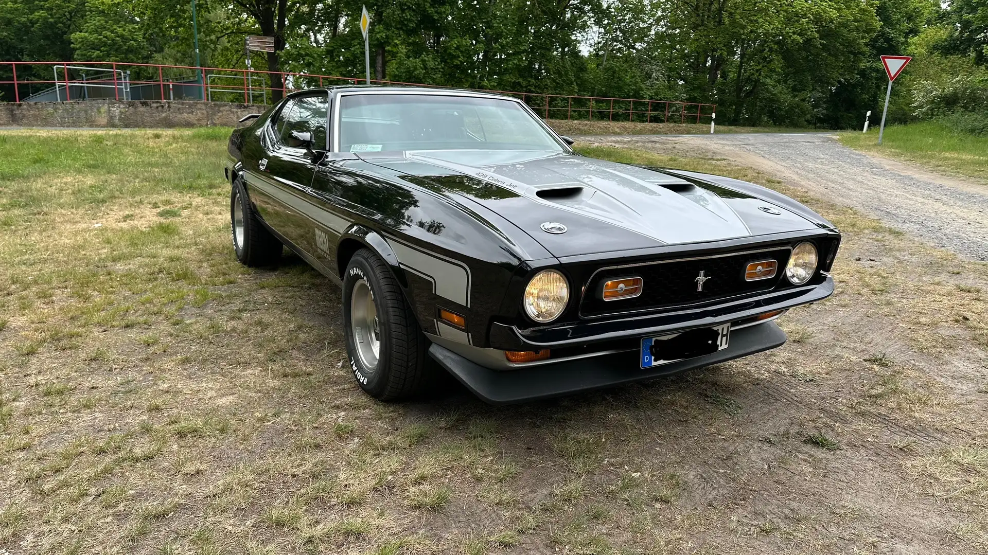 Ford Mustang 429 CobraJet Fastback Nero - 1