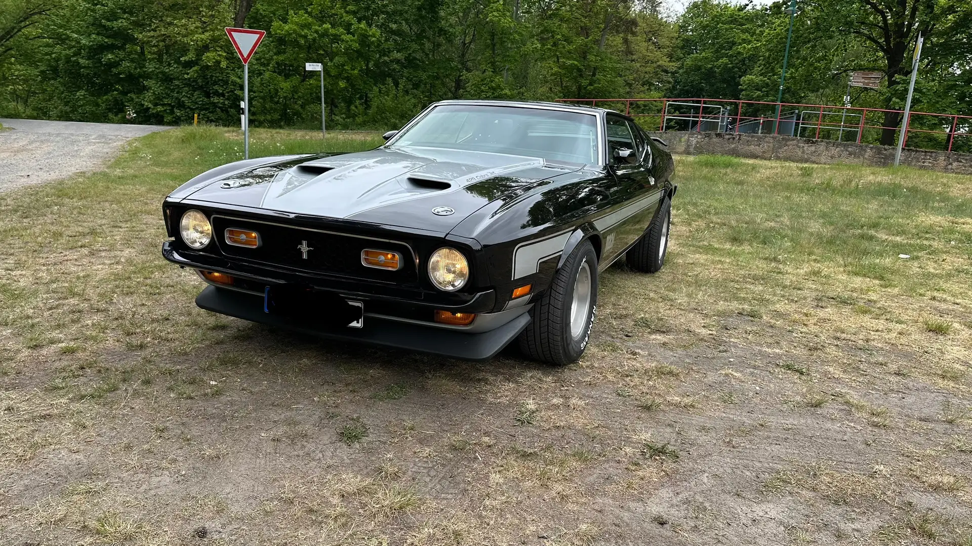 Ford Mustang 429 CobraJet Fastback Nero - 2