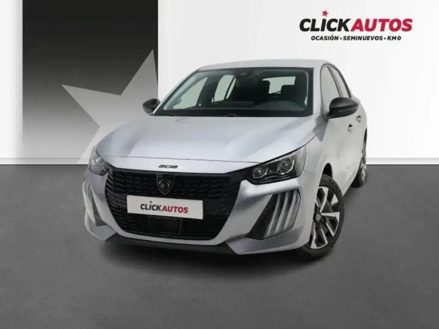 Peugeot 208 1.2 100CV Style Hybrid eDCS6 Gris - 1