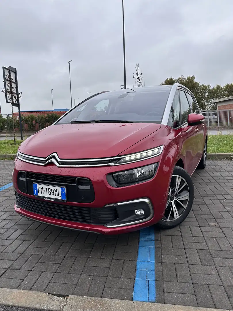 Citroen Grand C4 Picasso 1.6 bluehdi Exclusive s&s 120cv Rosso - 1