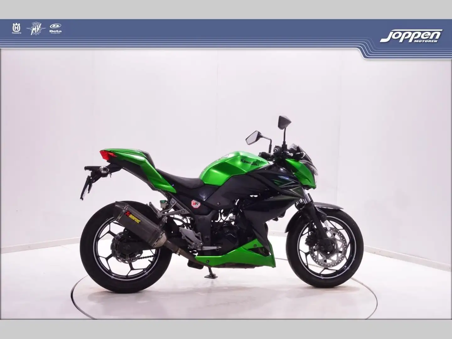 Kawasaki z300abs Groen - 1